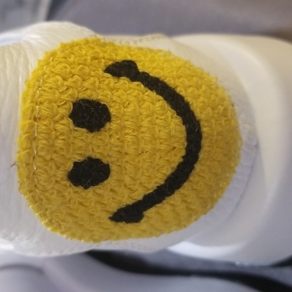 💕JOSHUA SANDERS💕 100 Leather Sneakers ~ Crochet Smile Slip On Platform 39 NWT - Picture 7 of 13